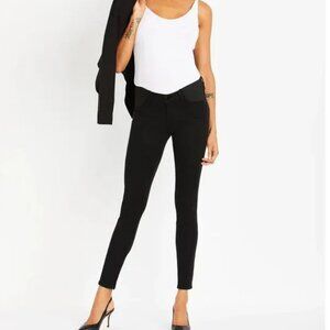 J Brand Mama J Skinny Maternity Jeans in Seriously Black